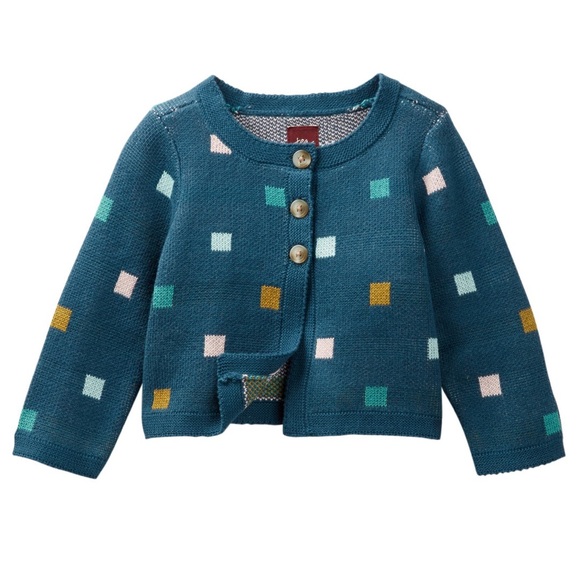 Tea Collection Other - NEW Tea Collection Coriandoli baby cardigan